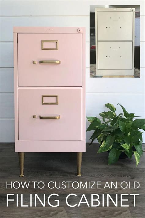 metal filing cabinet spray paint